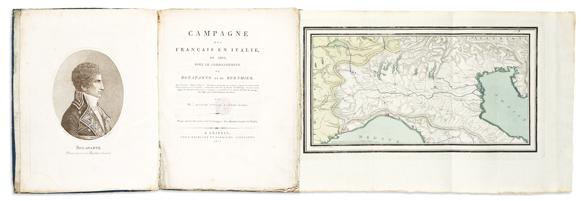 (NAPOLEON.) Campagne des Francais en Italie, en 1800.